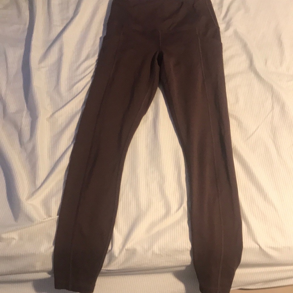 Purple leggings